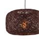 COLGANTE ANKARA 40CM MARRON 1 LUZ