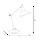 Flexo Articulado y Orientable en Metal Negro | Serie MAGGIE