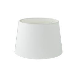 PANTALLA CONICA D38 d30 h23 BLANCA