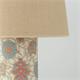 Lámpara de Mesa de Tejido Floral y Yute | Serie ROSARIO