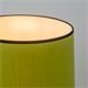Lámpara de Mesa de Rafia y Tejido Verde | Serie VERÓNICA