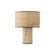 Lámpara de Mesa de Rafia Natural d25 | Serie CARLOTA