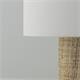 Lámpara de Mesa de Rafia Natural, 38cm | Serie CARLOTA II
