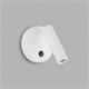 Aplique de Pared Blanco con Lector LED de 3W | Serie LUISA