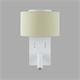 Aplique de Pared Blanco con Lector LED | Serie ÚRSULA