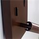 Aplique de Pared ÚRSULA Marrón con Lector LED C/P Blanca