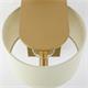 Aplique de Pared Oro con Lector LED | Serie ÚRSULA