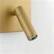 Aplique de Pared Oro con Lector LED | Serie ÚRSULA