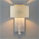 Aplique de Pared Blanco con Lector LED | Serie ÚRSULA