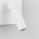Aplique de Pared Blanco con Lector LED | Serie ÚRSULA