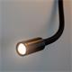 Aplique de Pared Negro con USB y Lector LED | Serie NOEMÍ