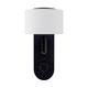 Aplique de Pared Negro con USB y LED | Serie ÚRSULA II