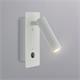 Aplique de Pared Blanco con Lector LED de 3W | Serie VANESA