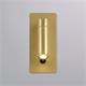 Aplique de Pared Oro con Lector LED de 3W | Serie VANESA