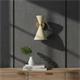 Aplique de Pared XENA Metal Beige Oro 2 Luces G9