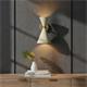 Aplique de Pared XENA Metal Beige Oro 2 Luces G9