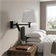 Aplique de Pared de Metal Negro con LED | Serie SAMANTHA