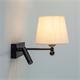 Aplique de Pared de Metal Negro con LED | Serie SAMANTHA