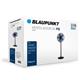 Ventilador de Pie Negro de 5 Aspas con 3 Velocidades, 45W