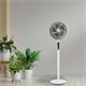 Ventilador de Pie con 3 Velocidades y Temporizador, 90W