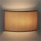Aplique de Pared con Pantalla en Lino Beige | Serie ADINA