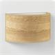 Aplique de Pared en Tejido de Madera Clara | Serie ADINA