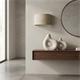 Aplique de Pared con Pantalla Lino Marrón KAV | Serie ADINA