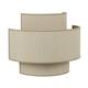 Aplique de Pared Doble en Lino Beige | Serie AISHA