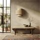 Aplique de Pared Doble en Yute Natural | Serie AISHA