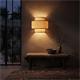 Aplique de Pared Doble en Yute Natural | Serie AISHA