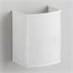 Aplique de Pared en Lino Blanco y Cinta Blanca | Serie ELEA