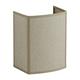 Aplique de Pared en Lino Beige y Cinta Beige | Serie ELEA