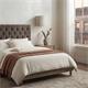 Aplique de Pared en Lino Beige y Cinta Beige | Serie ELEA