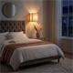 Aplique de Pared en Lino Beige y Cinta Beige | Serie ELEA