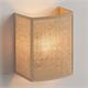 Aplique de Pared en Yute Natural y Cinta Beige | Serie ELEA