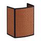 Aplique de Pared Rafia Terracota y Cinta Beige | Serie ELEA