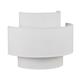 Aplique de Pared Blanco con Pantalla Doble | Serie AISHA