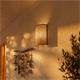 Aplique de Pared en Yute Natural y Cinta Beige | Serie DORA
