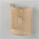 Aplique de Pared con Rejilla de Vienés Natural | Serie DORA