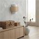 Aplique de Pared de Vienés Natural y Blanco | Serie CIRA