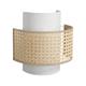 Aplique de Pared de Vienés Natural y Blanco | Serie CIRA