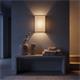 Aplique de Pared en Lino Beige Cinta Beige | Serie KAINDA