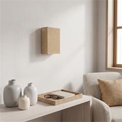 Aplique de Pared en Yute Natural Cinta Beige | Serie KAINDA