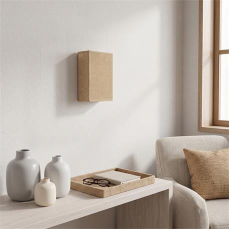 Aplique de Pared en Yute Natural Cinta Beige | Serie KAINDA
