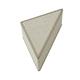 Aplique de Pared Triangular en Lino Beige | Serie RITA