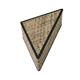 Aplique de Pared Triangular de Rafia Natural | Serie RITA