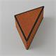 Aplique de Pared Triangular de Rafia Terracota | Serie RITA