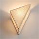 Aplique de Pared Triangular en Tejido KAV | Serie RITA