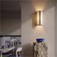 Aplique de Pared en Lino Blanco y Azul | Serie BELMA