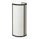Aplique de Pared en Lino Blanco Cinta Beige | Serie BELMA
